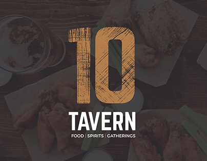10 Tavern Brand Collateral