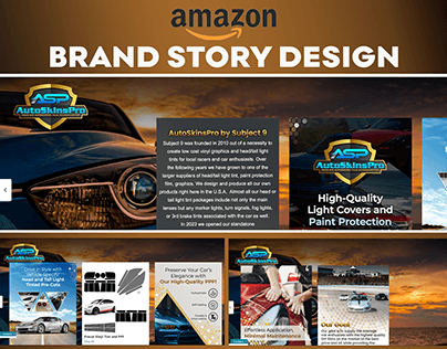 Amazon Brand Story- AutoSkinsPro