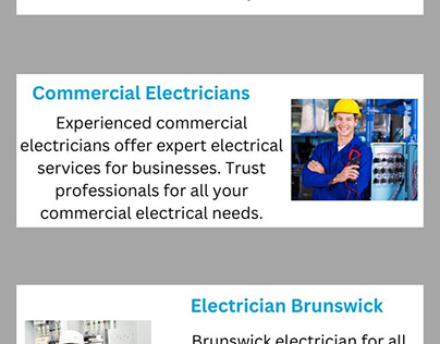 Commercial electrician melbourne