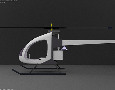 Simple Helicopter – blender3d