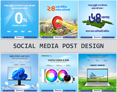 Clean Social media post design