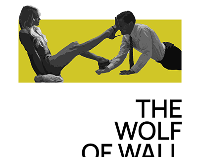 The Wolf of Wall Street Poster Design /02