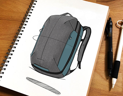 Sketch: Technical Work/Travel Backpack