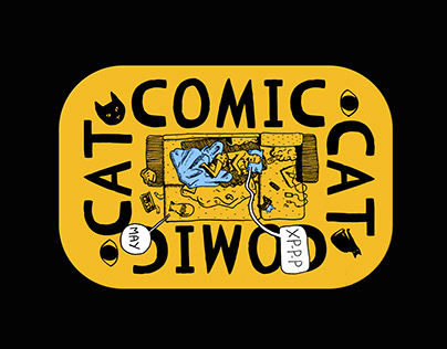 Comic CAT / Free Font / Cyrillic and Latin