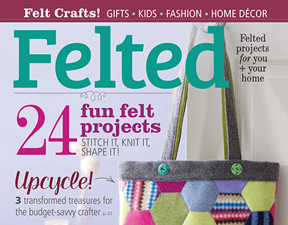 Felted (Special Issue) magazine design