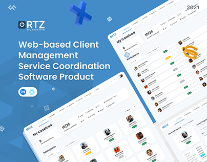 Web-based Client Management Service Coordination UI/UX
