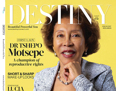 First Lady Cover Shoot for Destiny Magazine August 2018