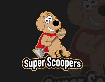 scooper mascot logo