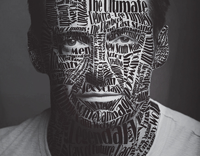 Hugh Jackman Typography