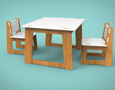 Children Furniture for "The French School of Havana"