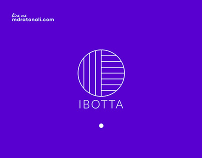 Ibotta Minimalist Logo Design
