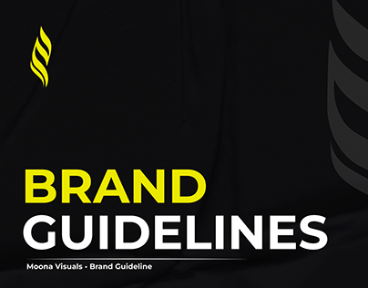 Moona Visuals Brand Guidelines - Brand Identity Design