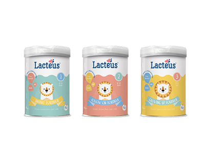 Lacteus Infant Formula Packaging