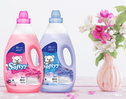 Softyy Fabric Softener Labelling