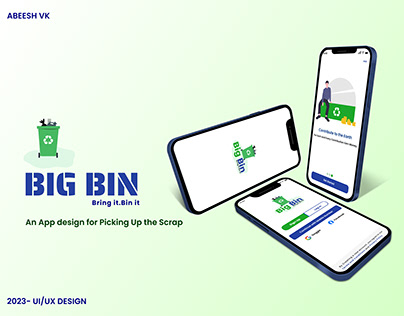 Big Bin- An app for picking up the trash/scrap/bin