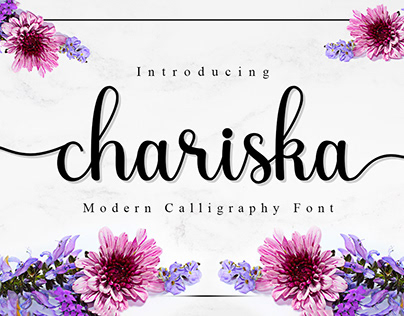 Free Chariska Calligraphy Font