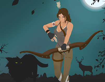 Tomb Raider - Lara Croft Illustration