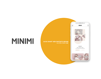 MINIMI UI/UX design