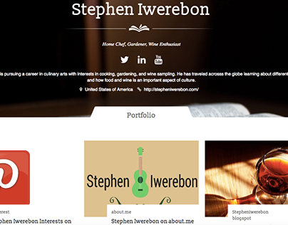 Stephen Iwerebon Clippings.me Portfolio