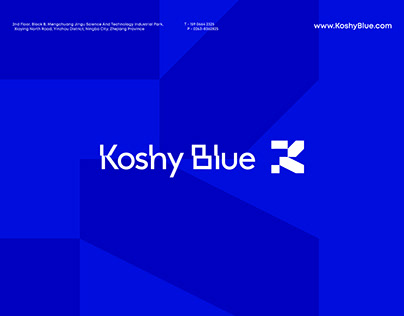 KoshyBlue Visual Identity 丨 By Zoey