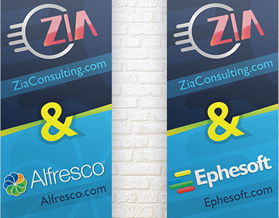 Zia Partner Roll-Up Banners