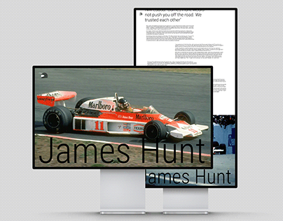 James Hunt's life website