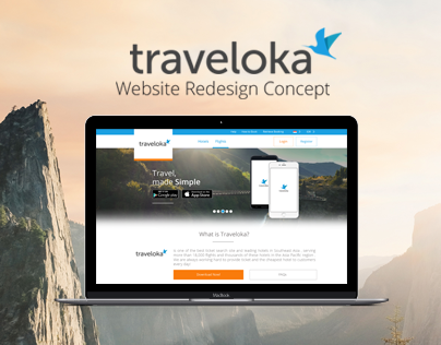 Traveloka - Website Redesign Concept