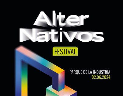 Poster publicitario - Festival Alternativos