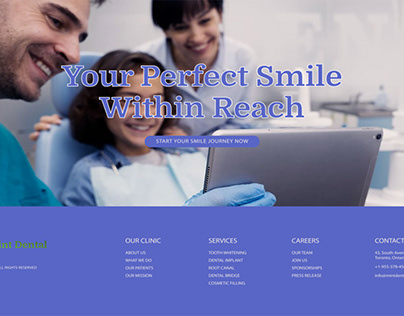 Mint Dental Contact Page