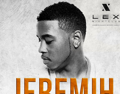 Jeremih at Lex Promotional Flyer