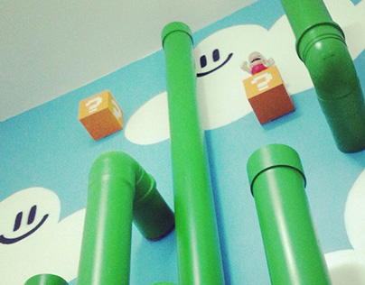 HE:labs Super Mario themed toilets