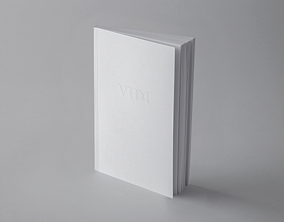 Embossed Book Cover Mockup