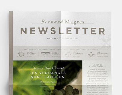 BERNARD MAGREZ - Newsletter for a Grand Cru Classé Prop