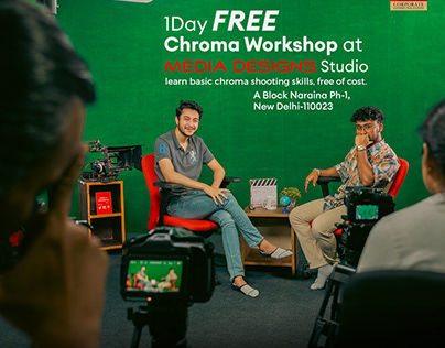 1 Day Free Chroma Workshop at Media Designs Studio