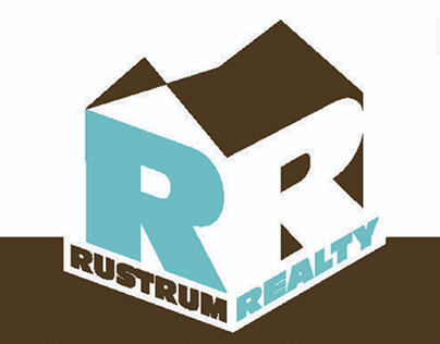 Rustrum Realty logo design