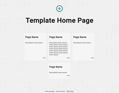 Template home page