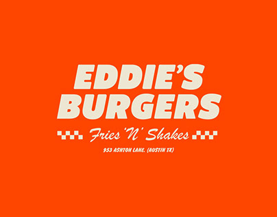 Eddie's Burgers | Restaurant Brand Identity