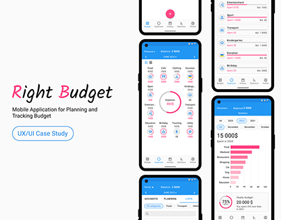 Budget App - UX/UI Case Study