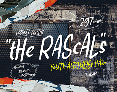 The Rascals - Youth Font