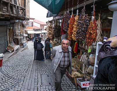 Ankara: streets of the old city
