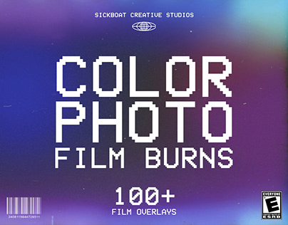 Color Photo Film Burn Images Pack (6K)