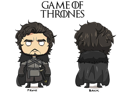 Game of thrones "chibi version" collection