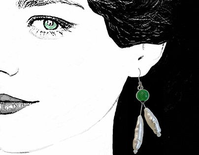 Primavera earrings collection by Berglind Jewellery