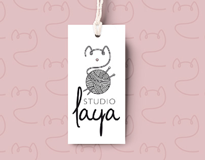 Laya — hand knitting studio branding