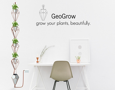 GeoGrow - Vertical hydroponic growing system