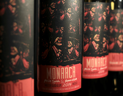 Monarca.

Wine Label Design.