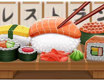 Sushi Lovers for "Word Life" game