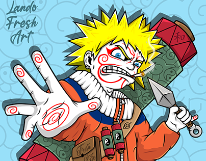 Naruto Joker Face Art
