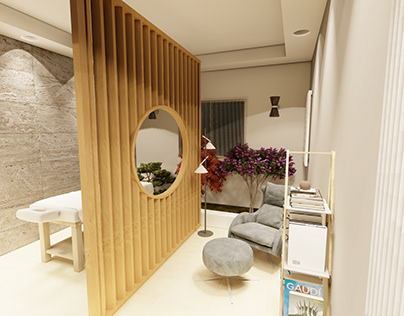 Diseño interior de spa (Propuesta de remodelacion)