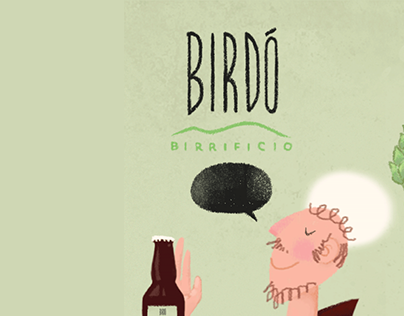 San Daniele label for Birdò Brewery